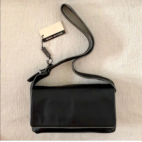 Via Spiga Handbags - NEW Marco Buggiani Leather Flap Shoulder Bag